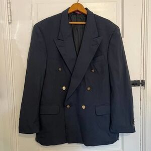 Botany 500 blue wool blazer 40R
